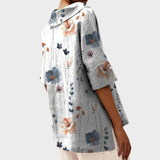 Златена - Елегантен ленен шал