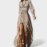 Мартина - Бохемска макси рокля за ежедневно носене