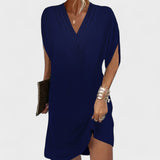 Диана - Елегантна рокля с отворени ръкави