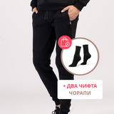 Елсар - Мъжки топъл памучен спортен суитшърт