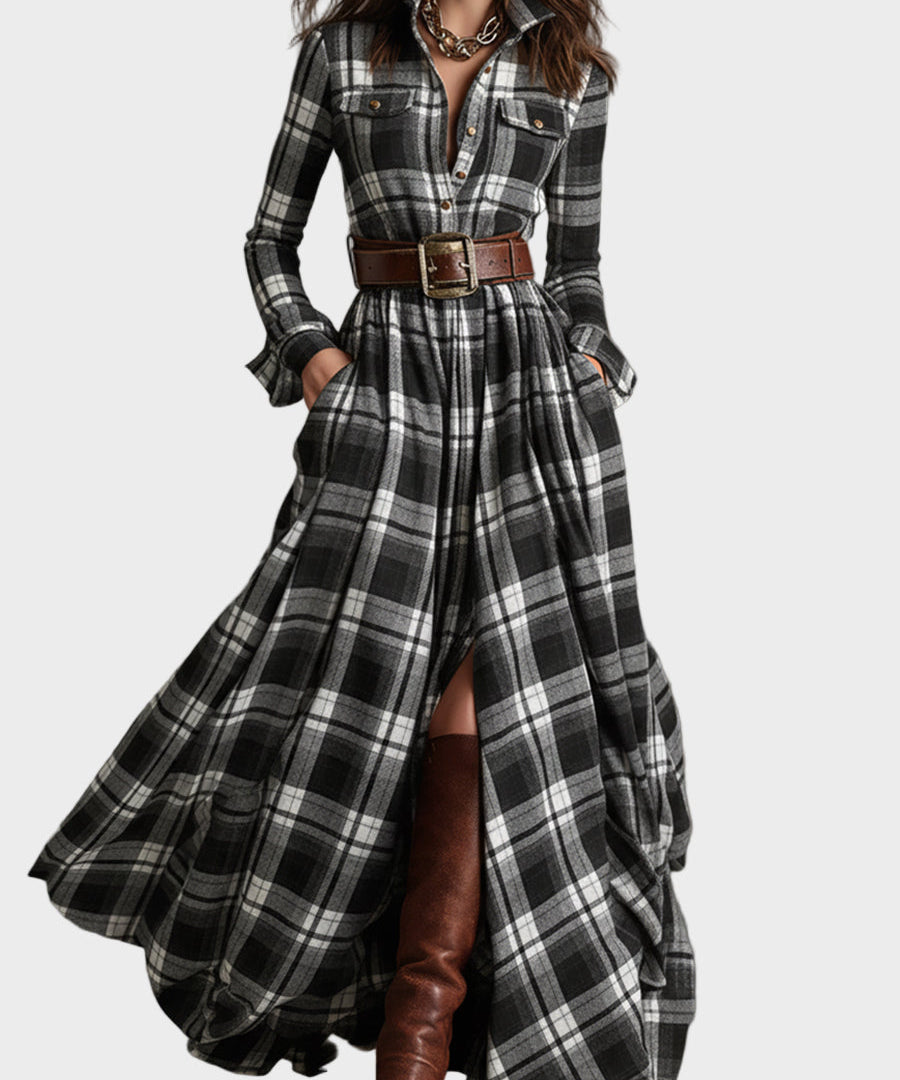 Добромира - Рокля-риза с колан