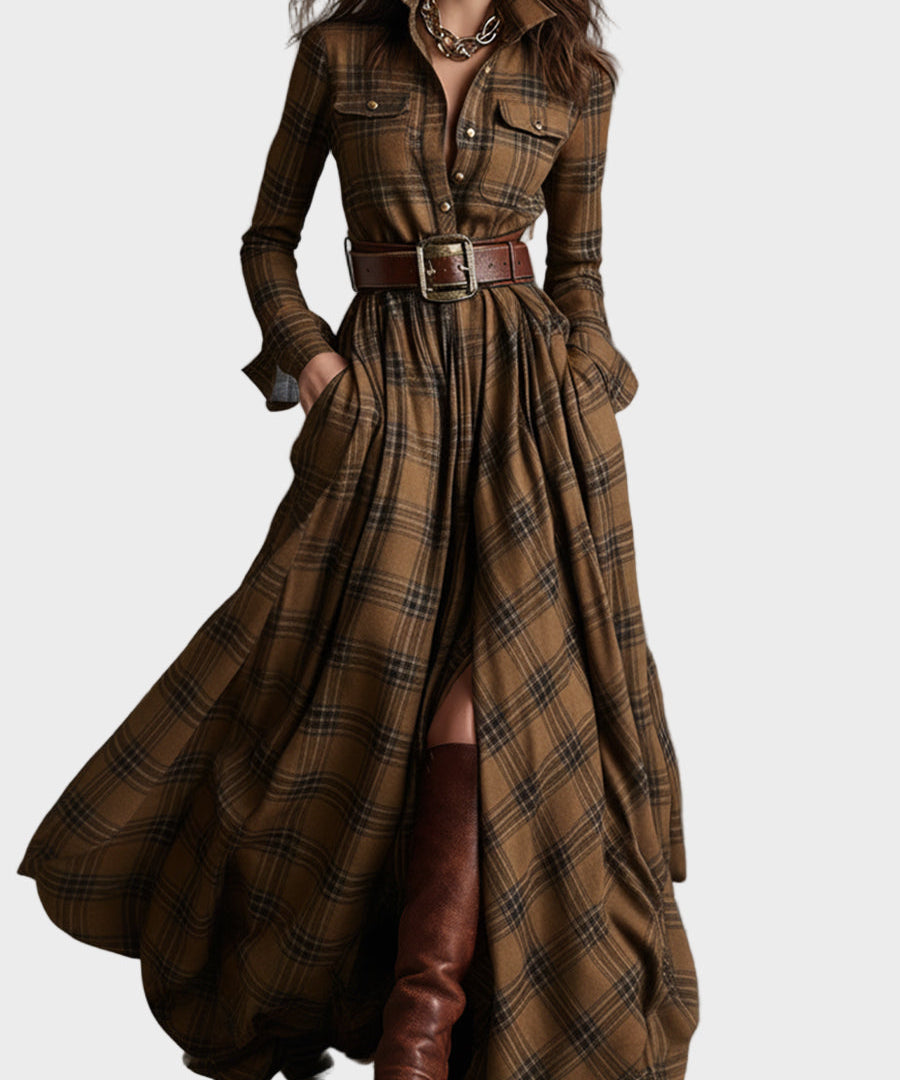 Добромира - Рокля-риза с колан