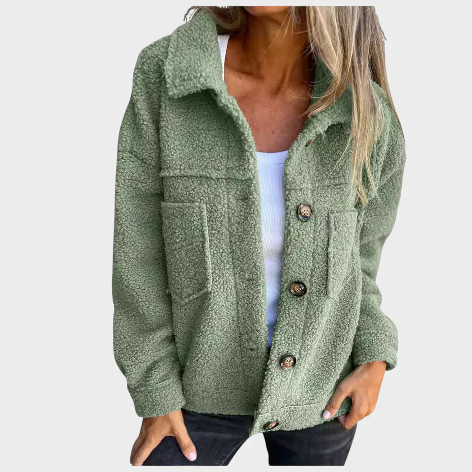 Разина - меко поларено яке с копчета