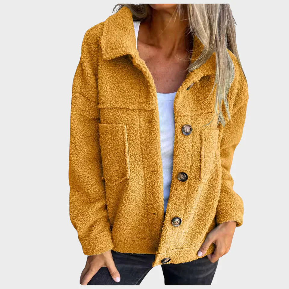 Разина - меко поларено яке с копчета