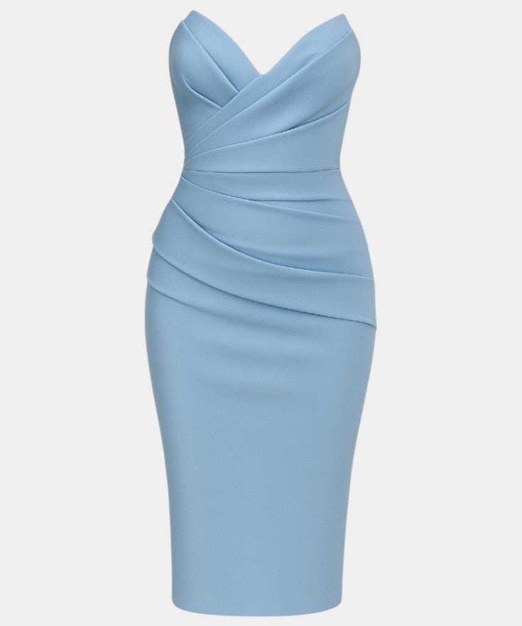 Емина - Рокля без презрамки и гръб