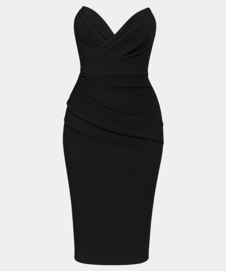 Емина - Рокля без презрамки и гръб