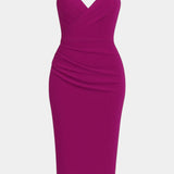 Емина - Рокля без презрамки и гръб