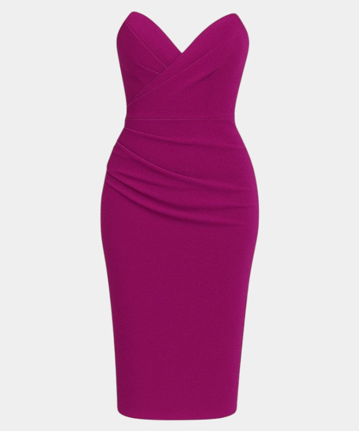 Емина - Рокля без презрамки и гръб