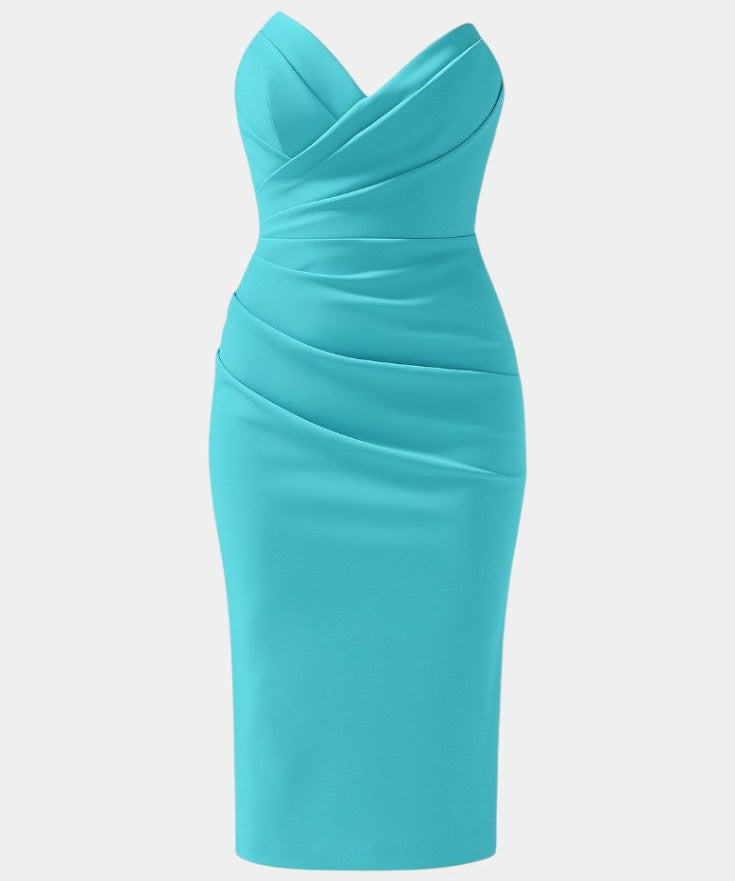 Емина - Рокля без презрамки и гръб