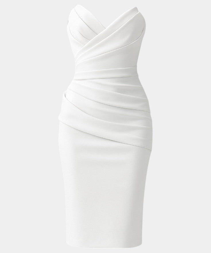 Емина - Рокля без презрамки и гръб