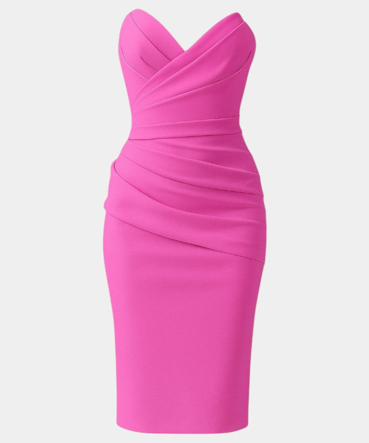 Емина - Рокля без презрамки и гръб