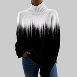 Богива - пуловер с ефект на преливка