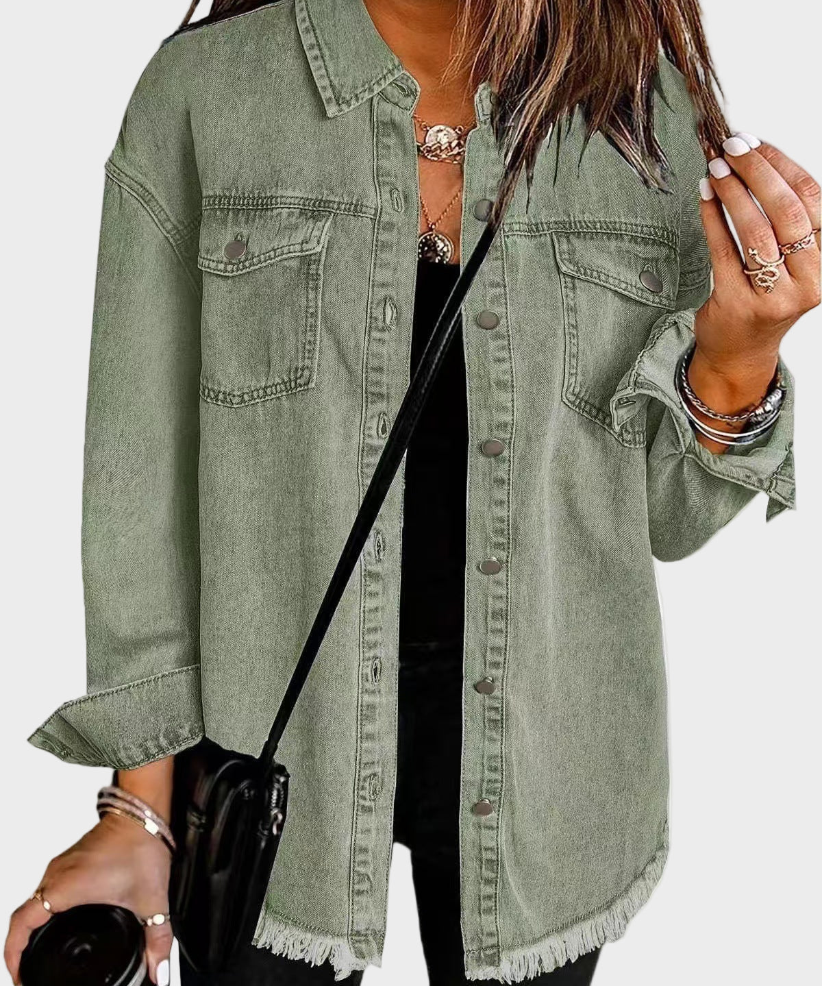 Веда - Класическо ежедневно дънково яке