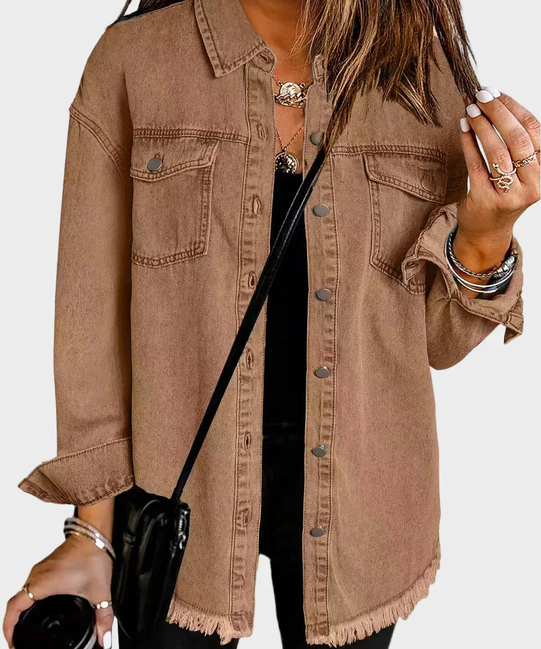 Веда - Класическо ежедневно дънково яке