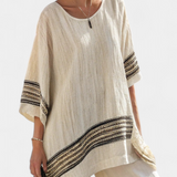 Серана - Комплект от раирани панталони и тениска