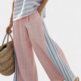 Светара - Комплект от раирани панталони и тениска