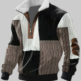 Аркор  -  Суичър с цип и висок як с козина