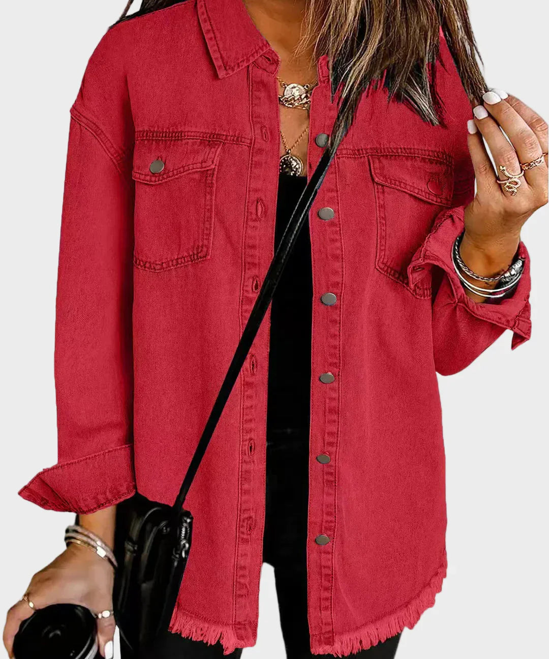 Веда - Класическо ежедневно дънково яке