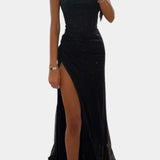 Еника - Рокля с прилепнали презрамки и спагети