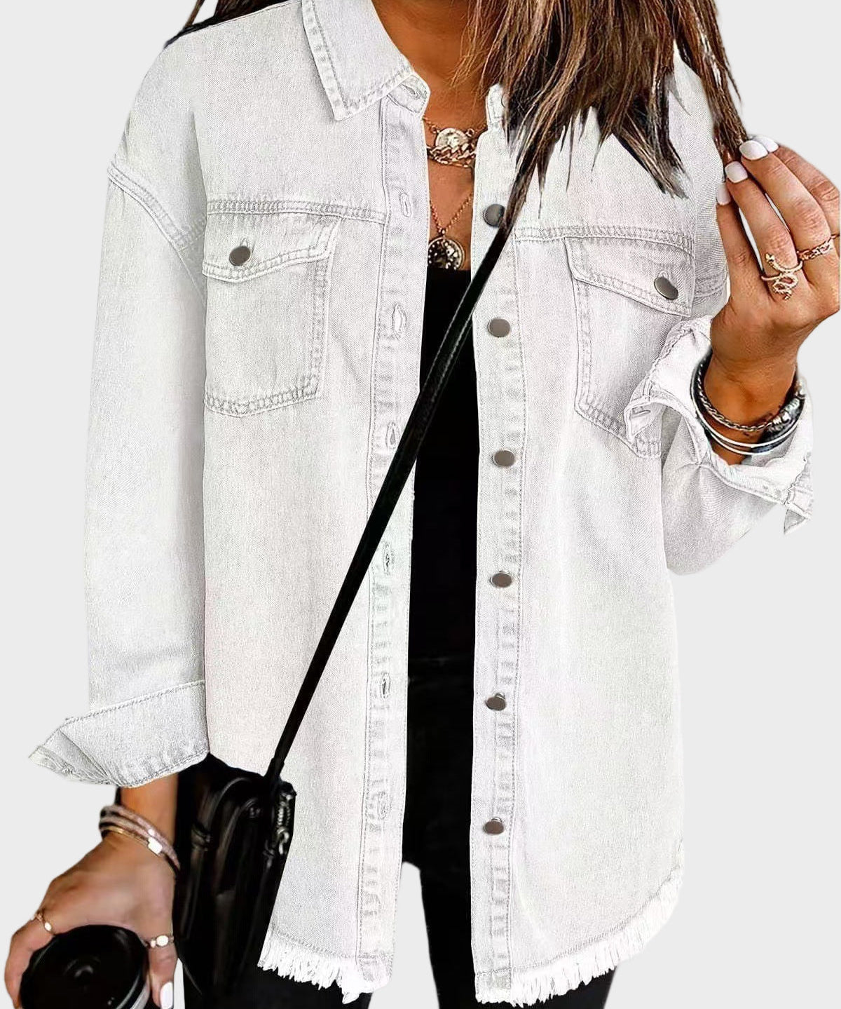 Веда - Класическо ежедневно дънково яке