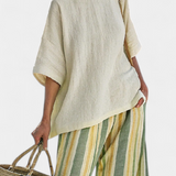 Силена - Комплект от раирани панталони и тениска