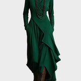 Зорела - Елегантно драпирана рокля