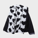 Одетта - Двулицево яке с форма на сърце