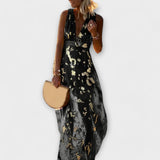 Илина - Рокля с V-образно деколте