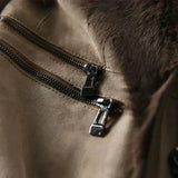 София - Луксозно палто от овча кожа