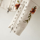 Орива - Ретро Шик Цветен Палто