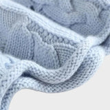 Агния – Кашмирена плетка с плетен модел