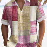 Богрил - Лятна риза с геометричен десен