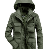 Висзар - Яке във военен стил с качулка