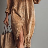 Даниела - Елегантна ежедневна рокля с мека кройка