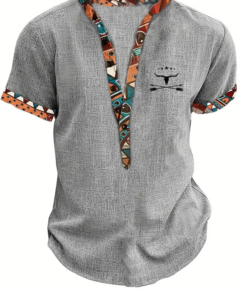 Елор - Елегантна риза с къси ръкави