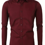 Валрил - Елегантна вталена риза с дълъг ръкав