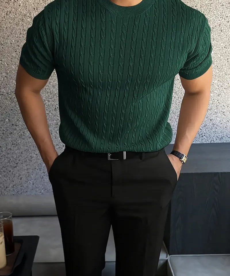 Борели - Пуловер с къс ръкав