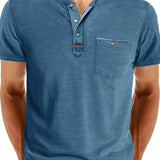 Бортар - Тениска с копчета и джоб