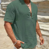 Богпре -Лятна риза с V-образно деколте