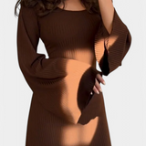 Живана - Плетена рокля с колан