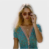 Златка - Миди рокля Бохо