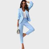 Цветара - Двуредно сако с изразен силует