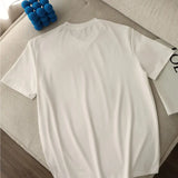 Валвел - Тениска с къс ръкав и V-образно деколте