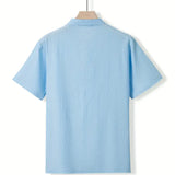 Богкор - Риза с къс ръкав и копчета