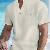 Богкор - Риза с къс ръкав и копчета