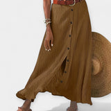 Вилария - Полупрозрачна Миди Поличка с Разцепка