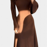 Живана - Плетена рокля с колан