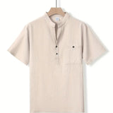 Богкор - Риза с къс ръкав и копчета