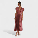 Здравка - Елегантна миди рокля