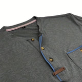 Бортар - Тениска с копчета и джоб